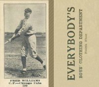 1916 Everybody's #190 Fred Williams Baseball Card