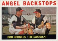 1964 Topps #61 Angel Backstops Baseball Card