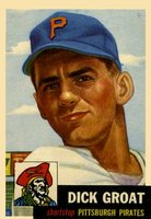 1953 Topps #154 Dick Groat Baseball Card
