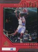 1997 SP Authentic Profiles #P1 Michael Jordan Profiles III Basketball Card
