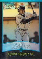 2001 Bowman Chrome  #351 Ichiro Suzuki English Baseball Card