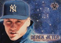2000 Pacific Vanguard Cosmic Force #7 Derek Jeter Baseball Card