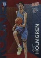 2023 Panini National Silver Packs Rookies #17 Chet Holmgren Red Basketball Card