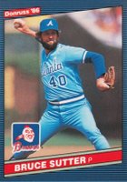 1986 Donruss #321 Bruce Sutter Baseball Card