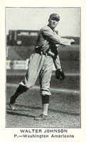 1922 American Caramel--Series of 120 ! RB # Walter Johnson Baseball Card