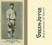 1916 Green-Joyce #59 Max Flack Baseball Card