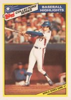 1987 Woolworth #31 World Series Game #7 Baseball Card