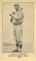 1917 Boston Store #196 Steve Yerkes Baseball Card