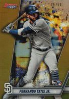 2019 Bowman's Best  #58 Fernando Tatis Jr. Gold Refractor Baseball Card