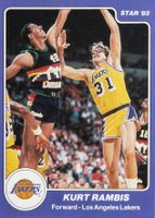 1984 Star #180 Kurt Rambis Basketball Card
