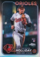 2024 Topps Chrome Update #USC89 Jackson Holliday Refractor Baseball Card