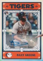 2023 Bowman Chrome Bowman Ascensions Autograph #BA6 Riley Greene Baseball Card