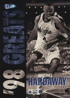 1997 Ultra #255P Anfernee Hardaway Platinum Medallion Basketball Card
