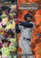 2020 Bowman's Best 2000 Franchise Favorites #FFAYA Yordan Alvarez Atomic Refractor Baseball Card