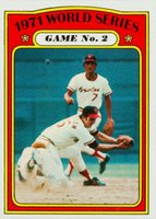 1972 Topps #224 World Series Game 2 Baseball Card