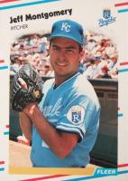 1988 Fleer Update #U-32 Jeff Montgomery Baseball Card