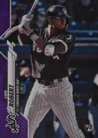 2020 Topps #392 Luis Robert Purple Baseball Card
