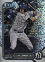 2022 Bowman Chrome Prospects #BCP137 Trey Sweeney Speckle Refractor Baseball Card