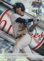 2016 Bowman's Best Top Prospects  #TP-13 Gleyber Torres Red Refractor Baseball Card