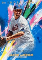 2020 Topps Inception #52 Jacob DeGrom Blue Baseball Card