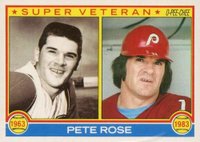 1983 O-Pee-Chee #101 Pete Rose Super Veteran Baseball Card