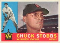 1960 Topps #432 Chuck Stobbs Baseball Card
