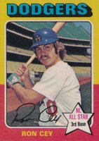 1975 Topps #390 Ron Cey Baseball Card