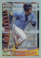 2022 Topps Chrome Sonic 1996 Youthquake #YQ6 Wander Franco Baseball Card