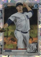 2020 Bowman Chrome Prospects #BCP108 Tarik Skubal Atomic Refractor Baseball Card
