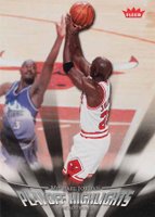 2007 Fleer Jordan Box Set-Playoff Highlights #PH28 Michael Jordan Basketball Card