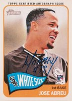 2014 Topps Heritage Real One Autographs #JA Jose Abreu Baseball Card