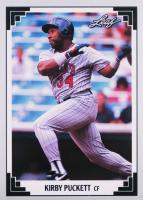 1991 Leaf #208 Kirby Puckett Baseball Card