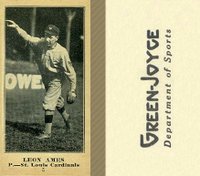 1916 Green-Joyce #5 Leon Ames Baseball Card