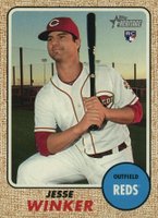 2017 Topps Heritage  #517 Jesse Winker Baseball Card