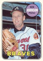 1969 Topps #238 Ken Johnson Baseball Card