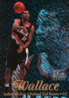 1997 Flair Showcase #80 Rasheed Wallace Row 1 Basketball Card
