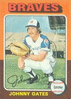 1975 Topps #319 Johnny Oates Baseball Card