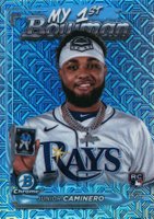 2024 Bowman Chrome Mega Box My 1st Bowman #11 Junior Caminero Baseball Card