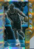 1996 Bowman's Best Cuts #BC2 Michael Jordan Atomic Refractor Basketball Card