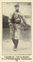 1916 Sporting News #29 George Chalmers Baseball Card