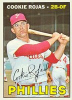1967 Topps #595 Cookie Rojas Baseball Card