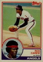 1983 Topps #200 Rod Carew Baseball Card