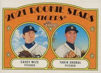 2021 Topps Heritage #253 Casey Mize/Tarik Skubal Baseball Card