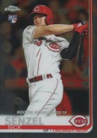 2019 Topps Chrome Update  #56 Nick Senzel Baseball Card