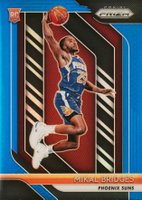 2018 Panini Prizm #289 Mikal Bridges Blue Prizm Basketball Card