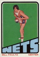 1972 Topps #218 Bill Paultz Basketball Card