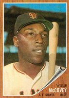 1962 Topps #544 Willie McCovey Short print Baseball Card
