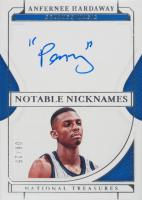 2021 Panini National Treasures Notable Nicknames Autographs #AHW Anfernee Hardaway Basketball Card