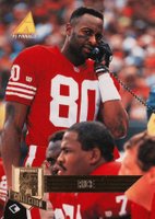 1995 Pinnacle Club Collection #193 Jerry Rice Football Card