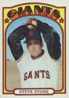 1972 Topps #327 Steve Stone Baseball Card